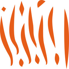 Abstract Hand Drawn Element Vector