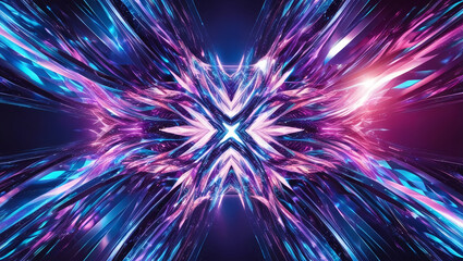 blue and red abstract background