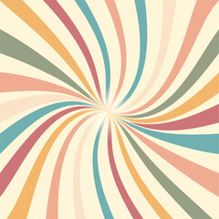 Vintage Crowd Color sunbrust