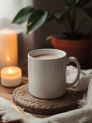 Cozy Coffee Morning for Home Relaxation.