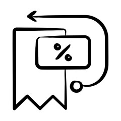 Fototapeta premium Tax Return Icon