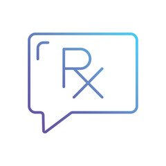 prescription Vector icon
