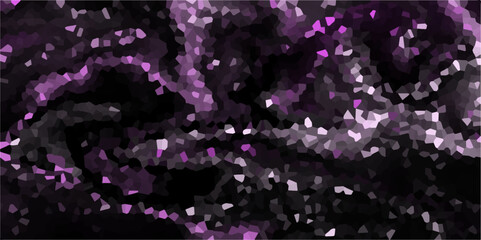 Obraz premium Abstract black paper cut shadows background realistic crumpled paper decoration textured with multi layers. Broken tiles mosaic seamless pattern. Broken tiles mosaic seamless pattern.