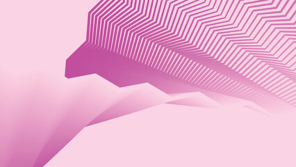 Bright fuchia pink with zig zag pattern abstract for wallpaper or backdrop