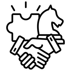 Strategic Alliance Icon