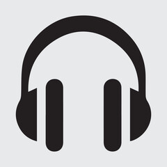 vector headphones icon