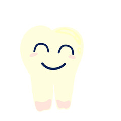 vector illustration of a tooth