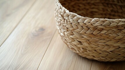 Fototapeta premium Woven Basket, Natural Fiber
