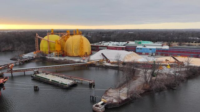 Riverside Industrial Complex Delaware River