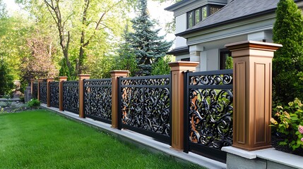 entrance to the house