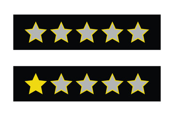 stars on a white background