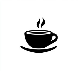 Hot beverage in a cup and saucer. (2)