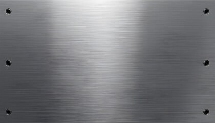 Modern Brushed Aluminium Plate Featuring Sturdy, Lightweight, and Corrosion-Resistant Design