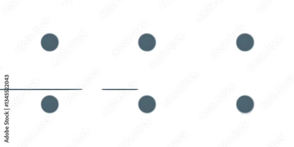 Aufkleber geometric transparent background with gray circles and shapes pattern design element abstract illust