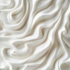 Fototapeta premium White silicone texture. Texture usable file. Square texture asset. Elegant feel.