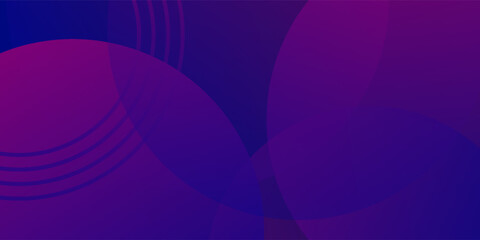 abstract gradient purple circular overlapping