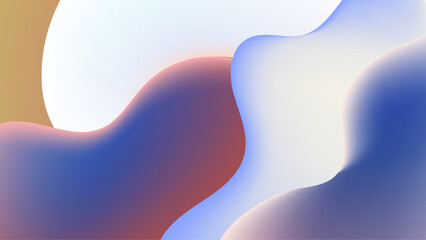 colorful abstract shapes blend together creating a vibrant and energetic composition for design inspiration vector illustration