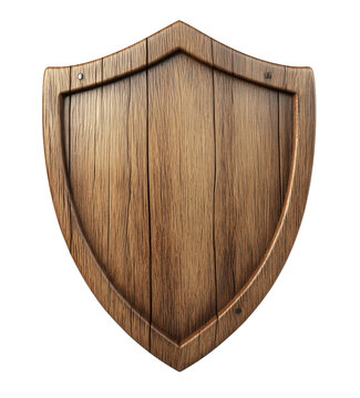 wooden shield