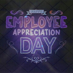 illustration of a happy employee appreciation day