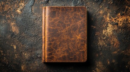 Rustic Leather Journal, Vintage Book Cover