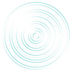 Abstract monochrome halftone pattern. Futuristic panel. Grunge dotted backdrop with circles  dots  point.