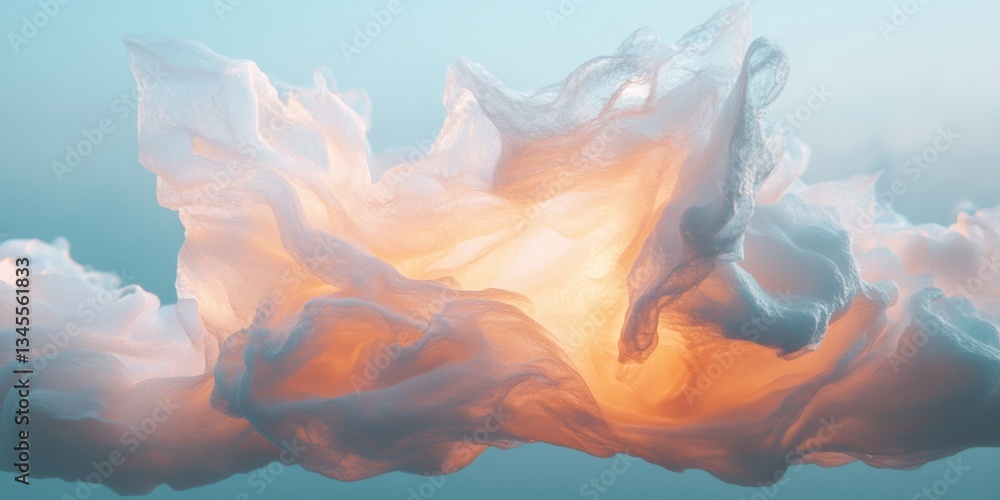 Poster dynamic spring water conservation ethereal fluid motion design for national laundry day - sustainabl