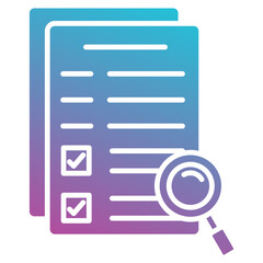 Report documenticon element for design