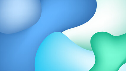 colorful vibrant abstract design features flowing curves vector illustration