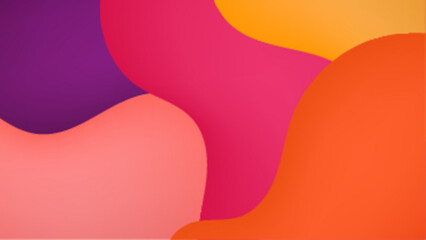 colorful vibrant abstract design features flowing curves vector illustration
