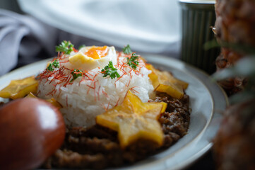 南国風キーマカレー