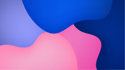 colorful abstract shapes blend together in a smooth and flowing composition creating a modern artistic backdrop vector illustration