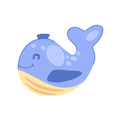 splash bath toy cartoon vector illustration