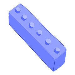 colorful building blocks cartoon vector illustration