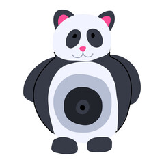 shutter camera toy cartoon vector illustration