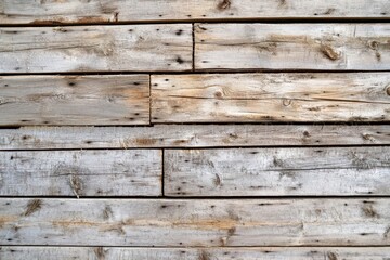 Fototapeta premium Close-up view of weathered wooden planks showcasing natural textures and patterns (1)