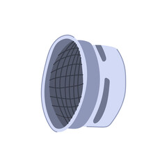 reduce faucet aerator cartoon vector illustration