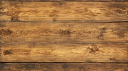 Naklejka premium Close-up of rustic wooden planks showcasing natural grain patterns, ideal for backgrounds