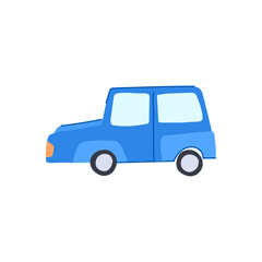Fototapeta premium vintage toy car cartoon vector illustration