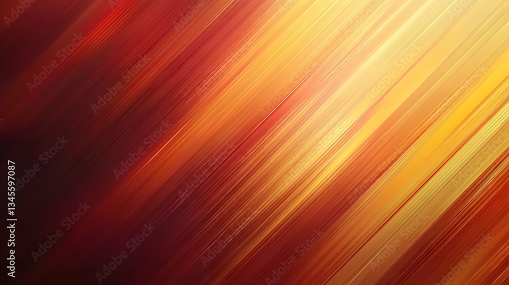Poster an abstract artwork of parallel lines with radiant colors flowing