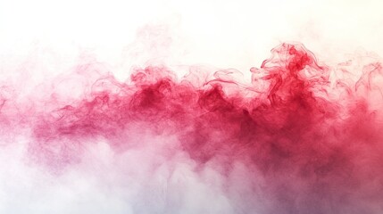 A pink watercolor stain on white, with a smooth transition, formatted as a rectangular banner. 