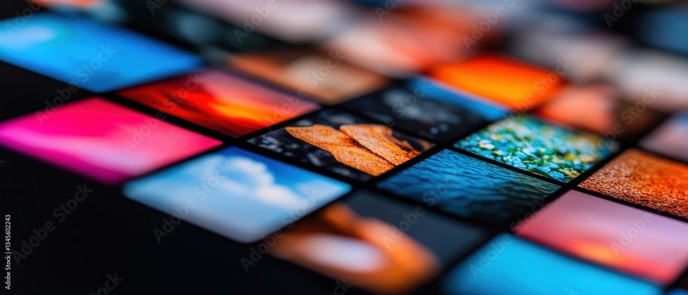 Fototapete immersive multiscreen streaming experience dynamic digital convergence for next-gen content consumpt