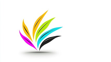 Obraz premium Colorful Leaf Design