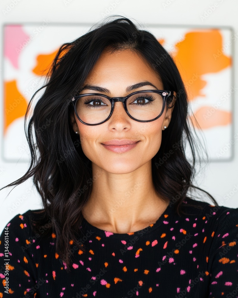 Poster Modern Professional Authenticity Empowered Remote Worker Embodying Confidence with Inclusive Tech-Forward Personal Branding in Minimalist Contemporary Workspace