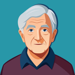 Elderly American man