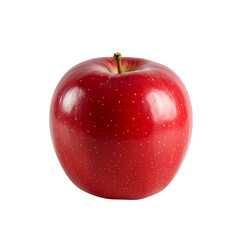 Red Apple Image on Transparent  background