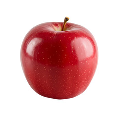 Red Apple Image on Transparent  background