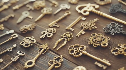 Antique Keys Collection: A Treasure Trove of Vintage Locksmithing