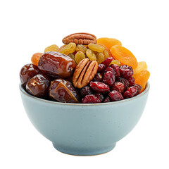 Trail Mix Bowl on Transparent  background