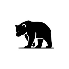 Bear Silhouettte Vector