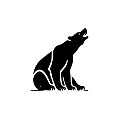 Bear Silhouette Vector